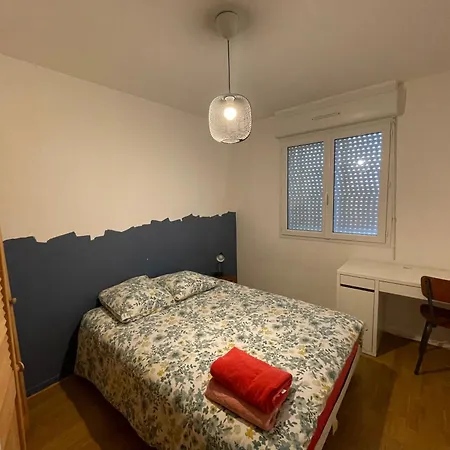 Spacieuxp Gratuitplage A 13 Min Proche Tram Apartman Breszt