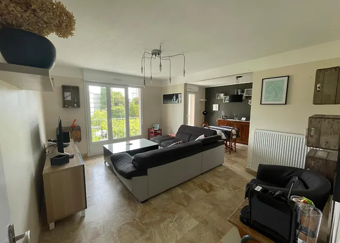 Appartement Spacieuxp Gratuitplage A 13 Min Proche Tram Brest